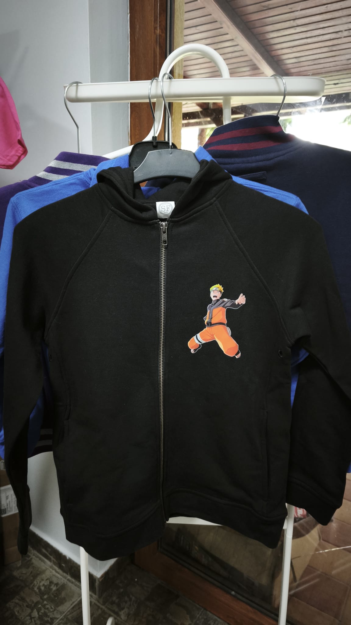 Hanorac fermoar Naruto